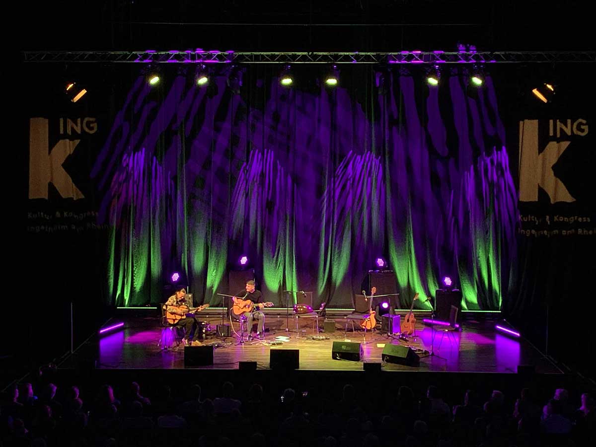 Szene von der Gitarren Nacht 2024 im kING Ingelheim